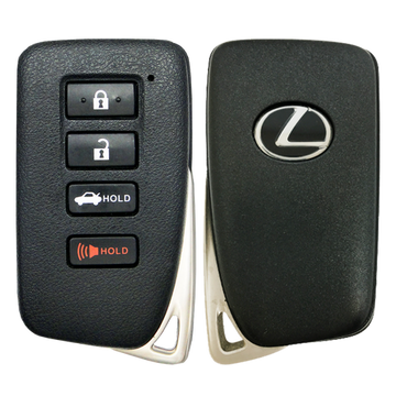 2016 Lexus IS200t Smart Remote Key Fob 4B w/ Trunk (FCC: HYQ14FBA, AG Board 2020, P/N: 89904-53651)