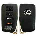 2016 Lexus GS300t Smart Remote Key Fob 4B w/ Trunk (FCC: HYQ14FBA, G Board 0020, P/N: 89904-30A30)