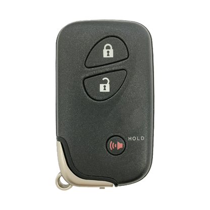 2013 Lexus CT200h Smart Remote Key Fob 3B 80K Insert Key (FCC: HYQ14ACX, GNE Board 5290, P/N: 89904-48481)