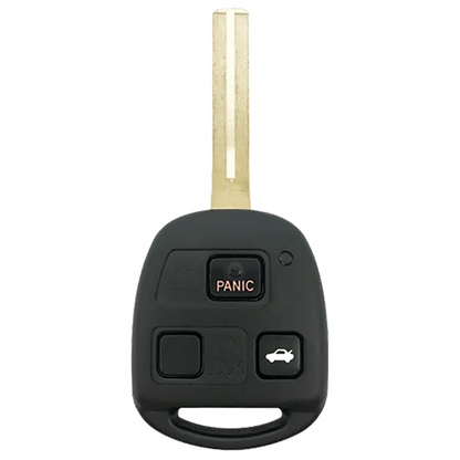 2005 Lexus ES330 Remote Head Key Fob 3 Button (FCC: HYQ12BBT, P/N: 89070-33751)