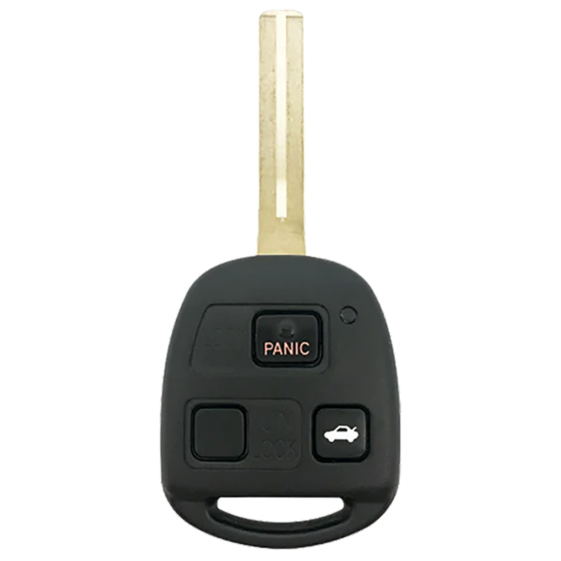 2009 Lexus SC430 Remote Head Key Fob 3 Button (FCC: HYQ12BBT, P/N: 89070-33751)