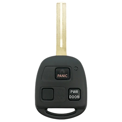 2006 Lexus RX400H Remote Head Key Fob 3 Button (FCC: HYQ12BBT, P/N: 89070-48821)