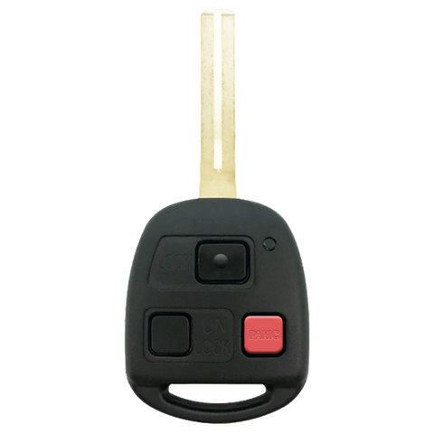 2004 Lexus LX470 Remote Head Key Fob 3B (FCC: HYQ1512V, P/N: 89070-60801)