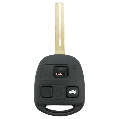 2003 Lexus IS300 Remote Head Key Fob 3B (FCC: HYQ1512V, P/N: 89070-53530)