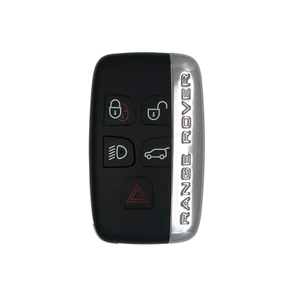 2014 Land Rover Range Rover Evoque Smart Remote Key Fob 5B w/ Trunk (FCC: KOBJTF10A, P/N: 5E0U30147)