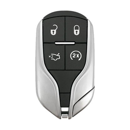 2018 Maserati Levante Smart Remote Key Fob 4B w/ Trunk, Remote Start (FCC: M3N-7393490, P/N: 5923545AG)