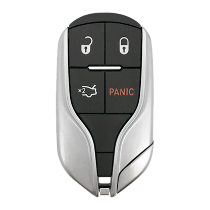 2015 Maserati Ghibli Smart Remote Key Fob 4B w/ Trunk, Panic (FCC: M3N-7393490, P/N: 5923335AE)