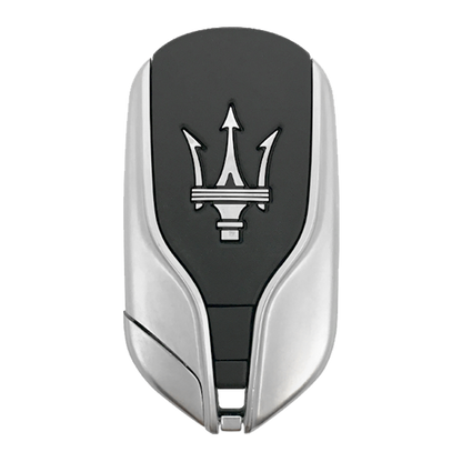 2016 Maserati Quattroporte Smart Remote Key Fob 4B w/ Trunk, Panic (FCC: M3N-7393490, P/N: 5923335AE)