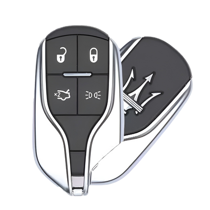 2015 Maserati Ghibli Smart Remote Key Fob 4B w/ Trunk, High Beam (FCC: M3N-7393490, P/N: 670019938)