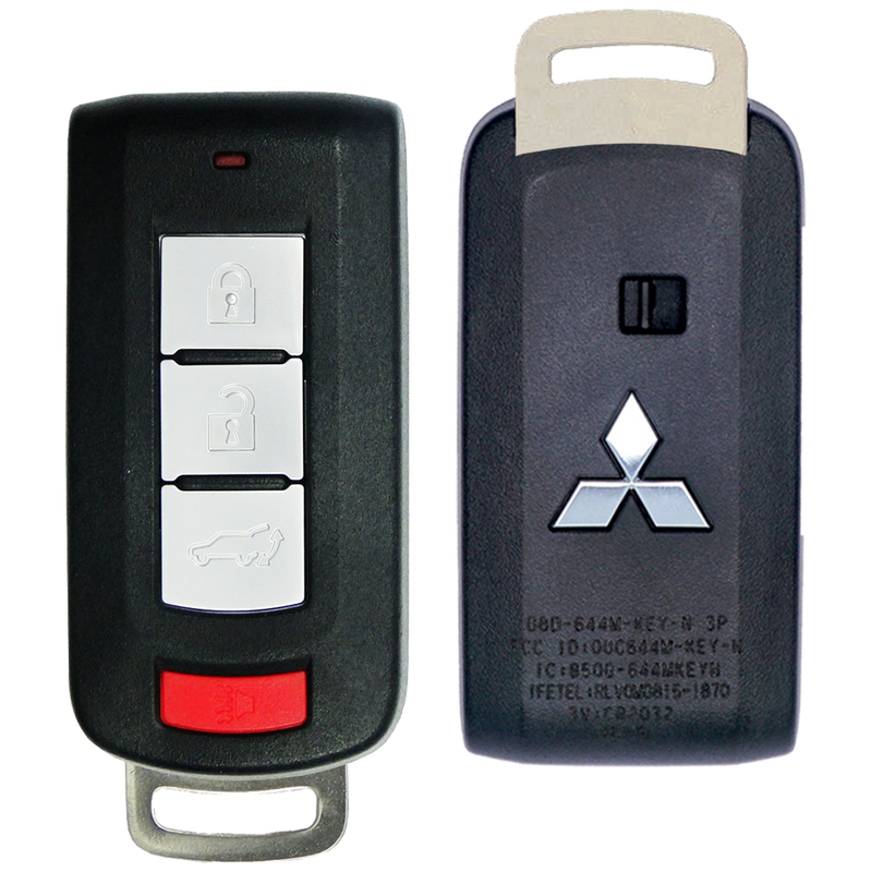 2020 Mitsubishi Outlander Smart Remote Key Fob w/ Power Hatch 4B (FCC: OUC644M-KEY-N, P/N: 8637A817)