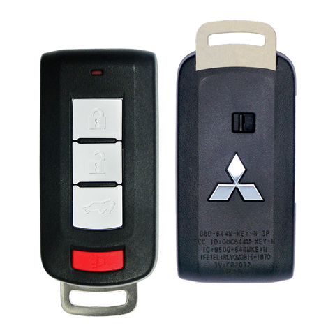 2018 Mitsubishi Outlander Smart Remote Key Fob w/ Power Hatch 4B (FCC: OUC644M-KEY-N, P/N: 8637A817)