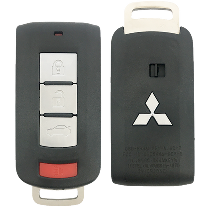 2010 Mitsubishi Lancer Smart Remote Key Fob 4B w/ Trunk (FCC: OUC644M-KEY-N, P/N: 8637B885)