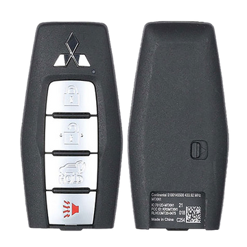 2023 Mitsubishi Outlander Smart Remote Key Fob 4B w/ Hatch (FCC: KR5MTXN1, P/N: 8637C254)