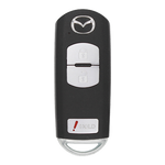 2016 Mazda 3 Hatchback Smart Remote Key Fob 3B (FCC: WAZSKE13D02, P/N: KDY3-67-5DY)