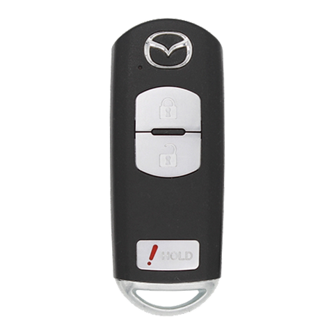 2014 Mazda 3 Hatchback 5 Door Smart Remote Key Fob 3B (FCC: WAZSKE13D01, P/N: KDY3-67-5DY)