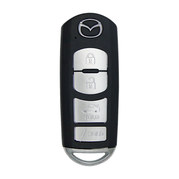 2018 Mazda 3 Sedan Smart Remote Key Fob 4B w/ Trunk (FCC: WAZSKE13D02, P/N: GJY9-67-5DY)