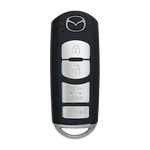 2018 Mazda 3 Sedan Smart Remote Key Fob 4B w/ Trunk (FCC: WAZSKE13D02, P/N: GJY9-67-5DY)