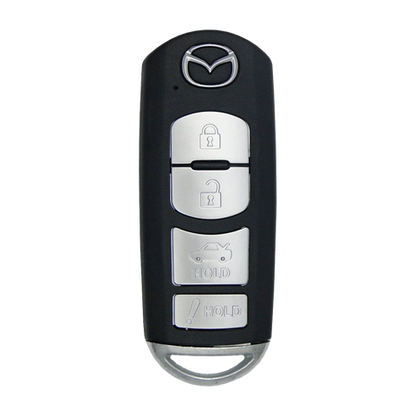 2019 Mazda MX-5 Miata Smart Remote Key Fob 4B w/ Trunk (FCC: WAZSKE13D02, P/N: GJY9-67-5DY)