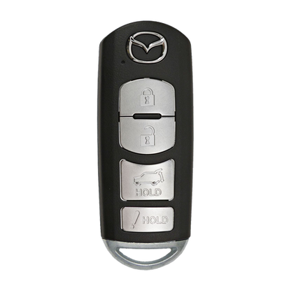 2019 Mazda CX-5 Smart Remote Key Fob 4B w/ Hatch (FCC: WAZSKE13D02, P/N: TKY2-67-5DY)