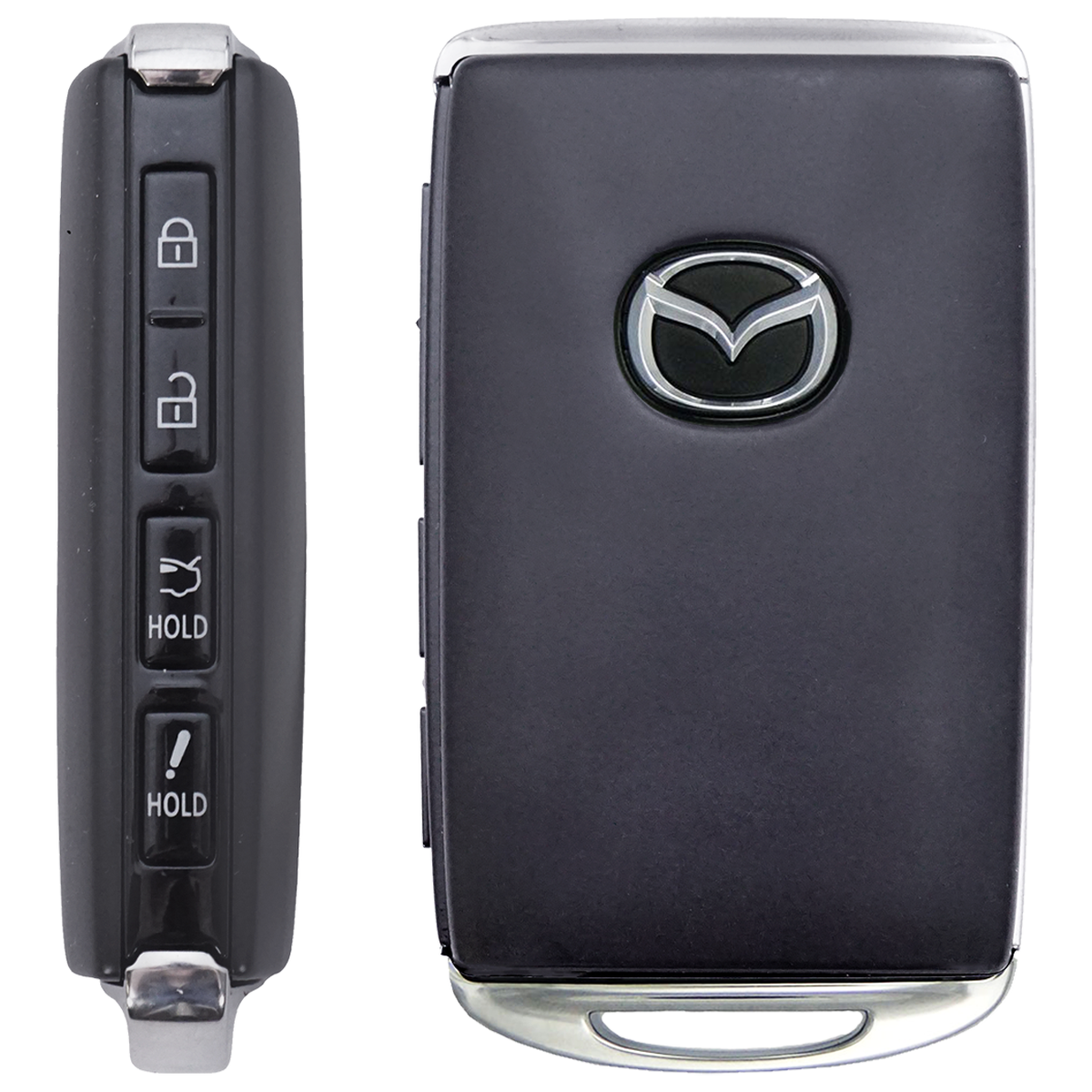 Mazda Remote Key Fob Shell Case 4 Button For CX-5 CX-9 MX-5 Miata 2020 2021 - Uncut Blade