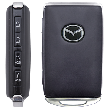 2020 Mazda CX-5 Smart Remote Key Fob 4B w/ Hatch (FCC: WAZSKE13D03, P/N: TAYB-67-5DY)