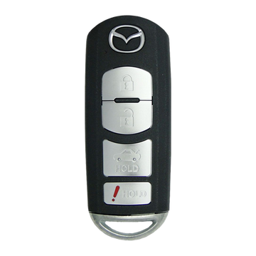 2012 Mazda 3 Smart Remote Key Fob 4B w/ Trunk (FCC: WAZX1T768SKE11A03, P/N: BBY2-67-5RY)