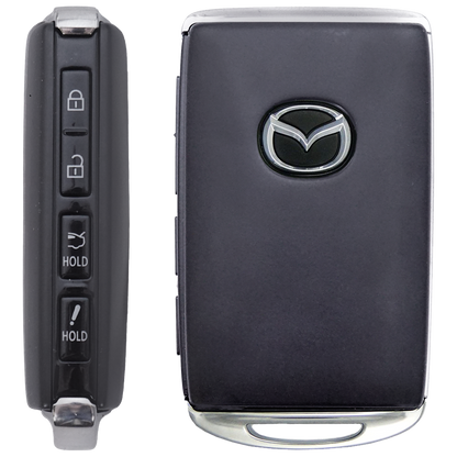 2020 Mazda 6 Smart Remote Key Fob 4B w/ Trunk (FCC: WAZSKE13D03, P/N: GDYL-67-5DY)