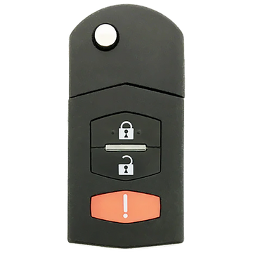 2006 Mazda 5 Remote Flip Key Fob 3B (FCC: BGBX1T478SKE125-01, P/N: CC43-67-5RYC)