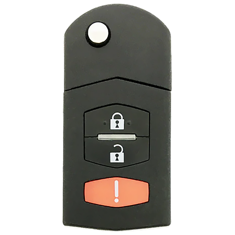 2006 Mazda 5 Remote Flip Key Fob 3B (FCC: BGBX1T478SKE125-01, P/N: CC43-67-5RYC)