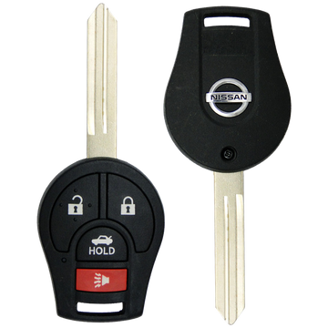 2009 Nissan Sentra Remote Head Key Fob 4B w/ Trunk (FCC: CWTWB1U751, P/N: H0561-3AA0B)