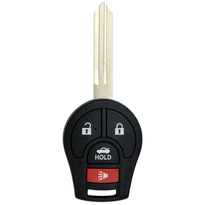 2007 Nissan Sentra Remote Head Key Fob 4B w/ Trunk (FCC: CWTWB1U751, P/N: H0561-3AA0B)