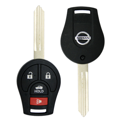 2015 Nissan Versa Remote Head Key Fob 4B w/ Trunk (FCC: CWTWB1U751, P/N: H0561-3AA0B)