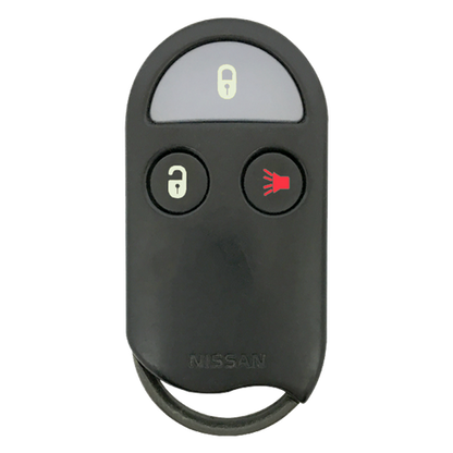 2000 Nissan Quest Keyless Entry Remote Key Fob 3B (FCC: KOBUTA3T, P/N: 28268-2Z021)