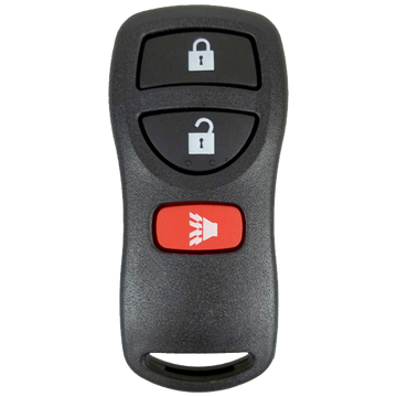 2006 Nissan Frontier Keyless Entry Remote Key Fob 3B (FCC: KBRASTU15, P/N: 28268-5W500R)