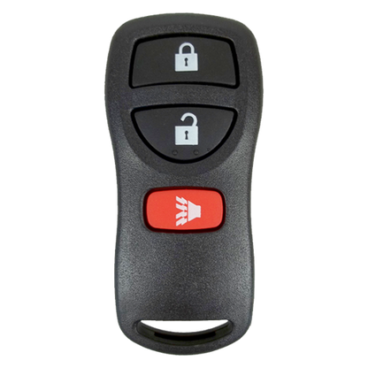 2003 Nissan Titan Keyless Entry Remote Key Fob 3B (FCC: KBRASTU15, P/N: 28268-5W500R)