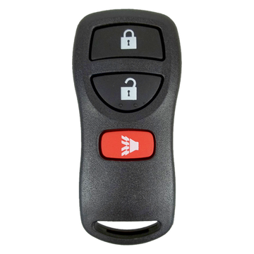 2002 Nissan X-Terra Keyless Entry Remote Key Fob 3B (FCC: KBRASTU15, P/N: 28268-5W500R)