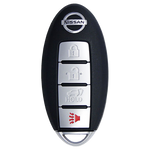 2008 Nissan Armada Smart Remote Key Fob 4B w/ Hatch (FCC: CWTWBU624, P/N: 285E3-ZQ31A)