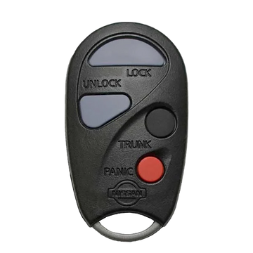 2002 Nissan Maxima Keyless Entry Remote Key Fob 4B w/ Trunk (FCC: KBRASTU10, MODEL 01A, P/N: 28268-7Z460)