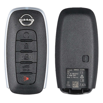 2022 Nissan Versa Smart Remote Key Fob 5B w/ Trunk, Remote Start (FCC: KR5TXPZ3, P/N: 285E3-6LY5A)