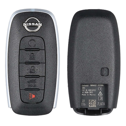 2023 Nissan Versa Smart Remote Key Fob 5B w/ Trunk, Remote Start (FCC: KR5TXPZ3, P/N: 285E3-6LY5A)