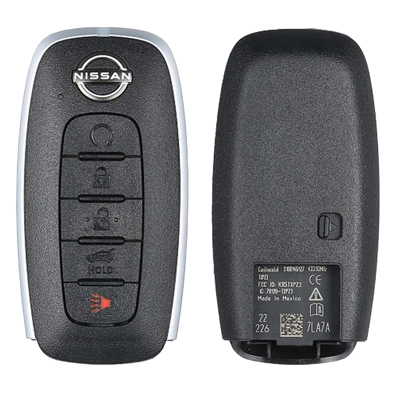 2023 Nissan Versa Smart Remote Key Fob 5B w/ Trunk, Remote Start (FCC: KR5TXPZ3, P/N: 285E3-6LY5A)