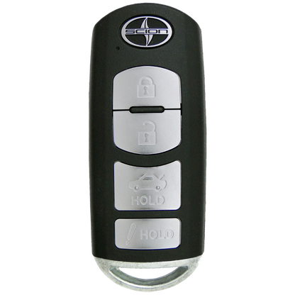 2016 Scion iA Smart Remote Key Fob 4B w/ Trunk (FCC: WAZSKE13D01, P/N: 89904-WB003)