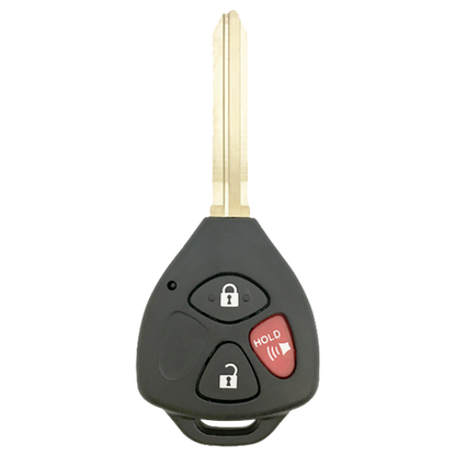2012 Scion xD Remote Head Key Fob 3B (FCC: MOZB41TG, Dot Chip, P/N: 89070-52850)