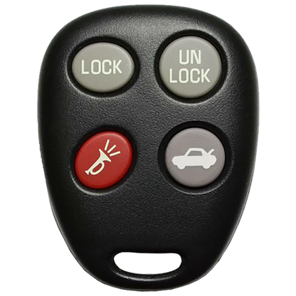 2000 Saturn L Series Keyless Entry Remote Key Fob 4B w/ Trunk (FCC: LHJ009, P/N: 24401698)