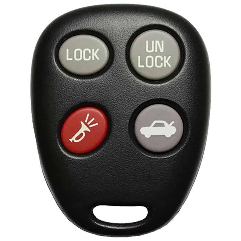 2000 Saturn L Series Keyless Entry Remote Key Fob 4B w/ Trunk (FCC: LHJ009, P/N: 24401698)