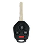 2010 Subaru Tribeca Remote Head Key Fob 4B w/ Trunk (FCC: CWTWBU766, 4D Chip, P/N: 57497-AG48A)