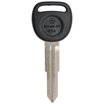 2011 Chevrolet Captiva Sport Transponder Key Blank (P/N: B114R-PT,  7011685, 96464220)