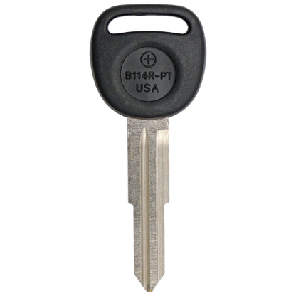 2010 Saturn Vue Transponder Key Blank (P/N: B114R-PT,  7011685, 96464220)