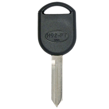 2010 Ford Crown Victoria Transponder Key Blank (P/N: H92-PT, 5913441, 011-R0222)