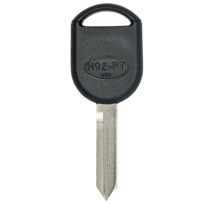 2013 Ford Econoline Transponder Key Blank (P/N: H92-PT, 5913441, 011-R0222)